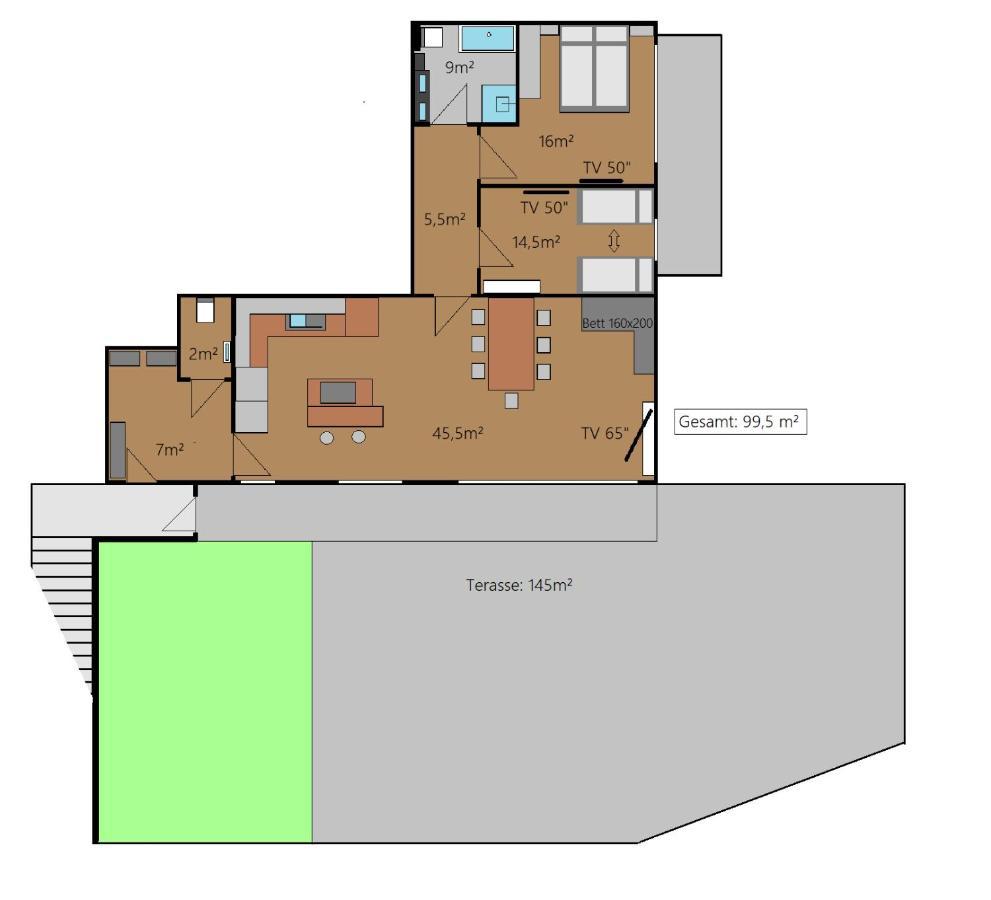 Appartement Panorama Alpendorf à Sankt Johann im Pongau Extérieur photo